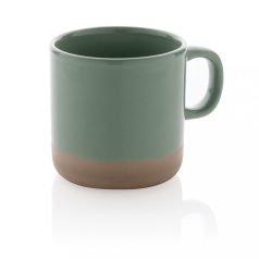   Cana, Everestus, 42FEB230430, 360 ml, 8.8xØ8.8 cm, Ceramica, Verde