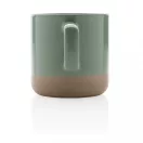 Cana, Everestus, 42FEB230430, 360 ml, 8.8xØ8.8 cm, Ceramica, Verde