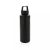 Sticla de apa bidon sport, Everestus, 42FEB231008, 500 ml, 22.5xØ6.6 cm, Polipropilena, Silicon, Negru