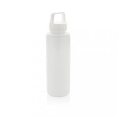   Sticla de apa bidon sport, Everestus, 42FEB231011, 500 ml, 22.5xØ6.6 cm, Polipropilena, Silicon, Alb