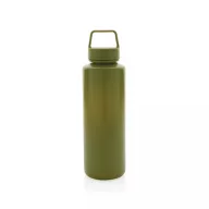   Sticla de apa bidon sport, Everestus, 42FEB231010, 500 ml, 22.5xØ6.6 cm, Polipropilena, Silicon, Verde