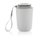 Cana termos 380 ml, 2401E16180, Everestus, 13.7xØ8.8 cm, Otel, Alb