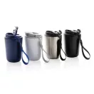 Cana termos 380 ml, 2401E16180, Everestus, 13.7xØ8.8 cm, Otel, Alb