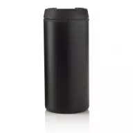   Cana de voiaj, XD, 42FEB231170, 300 ml, 15.5xØ7 cm, Otel, Negru