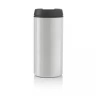   Cana de voiaj, XD, 42FEB231173, 300 ml, 15.5xØ7 cm, Otel, Alb