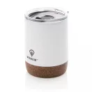 Cana termos, Everestus, 42FEB232464, 180 ml, 10xØ7.2 cm, Otel, Plastic, Alb