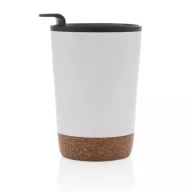   Cana de voiaj, Everestus, 42FEB231157, 300 ml, 13.2xØ6.8 cm, Otel, Alb