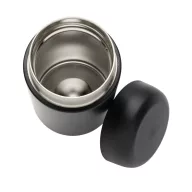   Cana termos 360 ml, 2401E16161, XD, 13.7xØ7.7 cm, Otel, Polipropilena, Negru