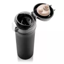 Termos, Everestus, 42FEB232465, 450 ml, 25.5xØ6.5 cm, Otel, Negru