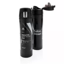 Termos, Everestus, 42FEB232465, 450 ml, 25.5xØ6.5 cm, Otel, Negru