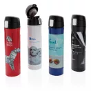 Termos, Everestus, 42FEB232465, 450 ml, 25.5xØ6.5 cm, Otel, Negru