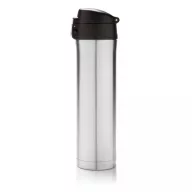   Termos, Everestus, 42FEB232468, 450 ml, 25.5xØ6.5 cm, Otel, Argintiu