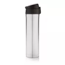 Termos, Everestus, 42FEB232468, 450 ml, 25.5xØ6.5 cm, Otel, Argintiu