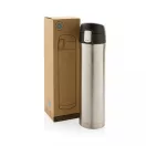 Termos, Everestus, 42FEB232468, 450 ml, 25.5xØ6.5 cm, Otel, Argintiu