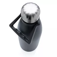   Termos, Everestus, 42FEB232475, 1500 ml, 33.5xØ10.5 cm, Otel, Negru
