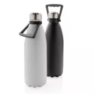   Termos, Everestus, 42FEB232475, 1500 ml, 33.5xØ10.5 cm, Otel, Negru