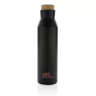   Sticla de apa sport 600 ml, 2401E16211, XD, 25.8xØ6.9 cm, Otel, Negru