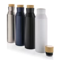   Sticla de apa sport 600 ml, 2401E16211, XD, 25.8xØ6.9 cm, Otel, Negru