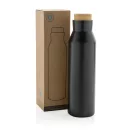 Sticla de apa sport 600 ml, 2401E16211, XD, 25.8xØ6.9 cm, Otel, Negru