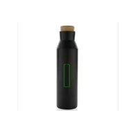   Sticla de apa sport 600 ml, 2401E16211, XD, 25.8xØ6.9 cm, Otel, Negru