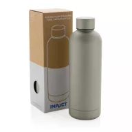   Sticla de apa bidon sport, Everestus, 42FEB231005, 500 ml, 22.5xØ7.4 cm, Otel, Argintiu