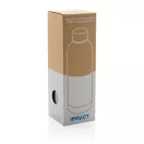 Sticla de apa bidon sport, Everestus, 42FEB231005, 500 ml, 22.5xØ7.4 cm, Otel, Argintiu