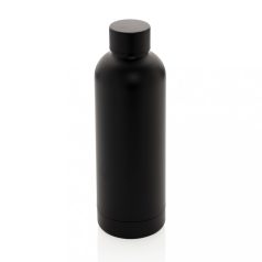   Sticla de apa bidon sport, Everestus, 42FEB231001, 500 ml, 22.5xØ7.4 cm, Otel, Negru