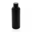 Sticla de apa bidon sport, Everestus, 42FEB231001, 500 ml, 22.5xØ7.4 cm, Otel, Negru