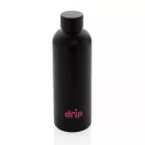 Sticla de apa bidon sport, Everestus, 42FEB231001, 500 ml, 22.5xØ7.4 cm, Otel, Negru