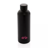   Sticla de apa bidon sport, Everestus, 42FEB231001, 500 ml, 22.5xØ7.4 cm, Otel, Negru