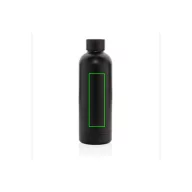  Sticla de apa bidon sport, Everestus, 42FEB231001, 500 ml, 22.5xØ7.4 cm, Otel, Negru