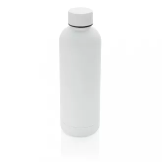   Sticla de apa bidon sport, Everestus, 42FEB231006, 500 ml, 22.5xØ7.4 cm, Otel, Alb
