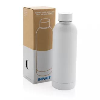   Sticla de apa bidon sport, Everestus, 42FEB231006, 500 ml, 22.5xØ7.4 cm, Otel, Alb