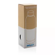   Sticla de apa bidon sport, Everestus, 42FEB231006, 500 ml, 22.5xØ7.4 cm, Otel, Alb