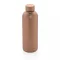 Sticla de apa bidon sport, Everestus, 42FEB231003, 500 ml, 22.5xØ7.4 cm, Otel, Auriu