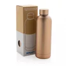 Sticla de apa bidon sport, Everestus, 42FEB231003, 500 ml, 22.5xØ7.4 cm, Otel, Auriu