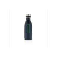   Sticla de apa bidon sport, Everestus, 42FEB230997, 500 ml, 21.5xØ6.6 cm, Otel, Albastru Navy