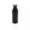 Sticla de apa bidon sport, Everestus, 42FEB230995, 500 ml, 21.5xØ6.6 cm, Otel, Negru