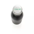 Sticla de apa bidon sport, Everestus, 42FEB230995, 500 ml, 21.5xØ6.6 cm, Otel, Negru
