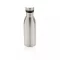 Sticla de apa bidon sport, Everestus, 42FEB230999, 500 ml, 21.5xØ6.6 cm, Otel, Argintiu