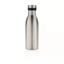 Sticla de apa bidon sport, Everestus, 42FEB230999, 500 ml, 21.5xØ6.6 cm, Otel, Argintiu