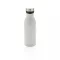Sticla de apa bidon sport, Everestus, 42FEB231000, 500 ml, 21.5xØ6.6 cm, Otel, Alb