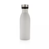   Sticla de apa bidon sport, Everestus, 42FEB231000, 500 ml, 21.5xØ6.6 cm, Otel, Alb