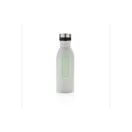 Sticla de apa bidon sport, Everestus, 42FEB231000, 500 ml, 21.5xØ6.6 cm, Otel, Alb