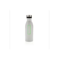   Sticla de apa bidon sport, Everestus, 42FEB231000, 500 ml, 21.5xØ6.6 cm, Otel, Alb
