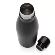   Sticla de apa sport 500 ml, 2401E16199, Everestus, 25.8xØ7.1 cm, Otel, Polipropilena, Negru