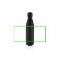   Sticla de apa sport 500 ml, 2401E16199, Everestus, 25.8xØ7.1 cm, Otel, Polipropilena, Negru