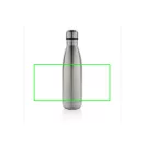 Sticla de apa sport 500 ml, 2401E16201, Everestus, 25.8xØ7.1 cm, Otel, Polipropilena, Argintiu