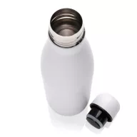   Sticla de apa sport 500 ml, 2401E16202, Everestus, 25.8xØ7.1 cm, Otel, Polipropilena, Alb