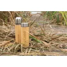 Sticla termos 320 ml, fara scurgeri, Everestus, JU076, bambus, maro